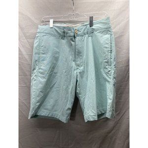 Taylor Vintage Men Shorts Teal Westport Fit Conneticut Originals 30 x 9" inseam